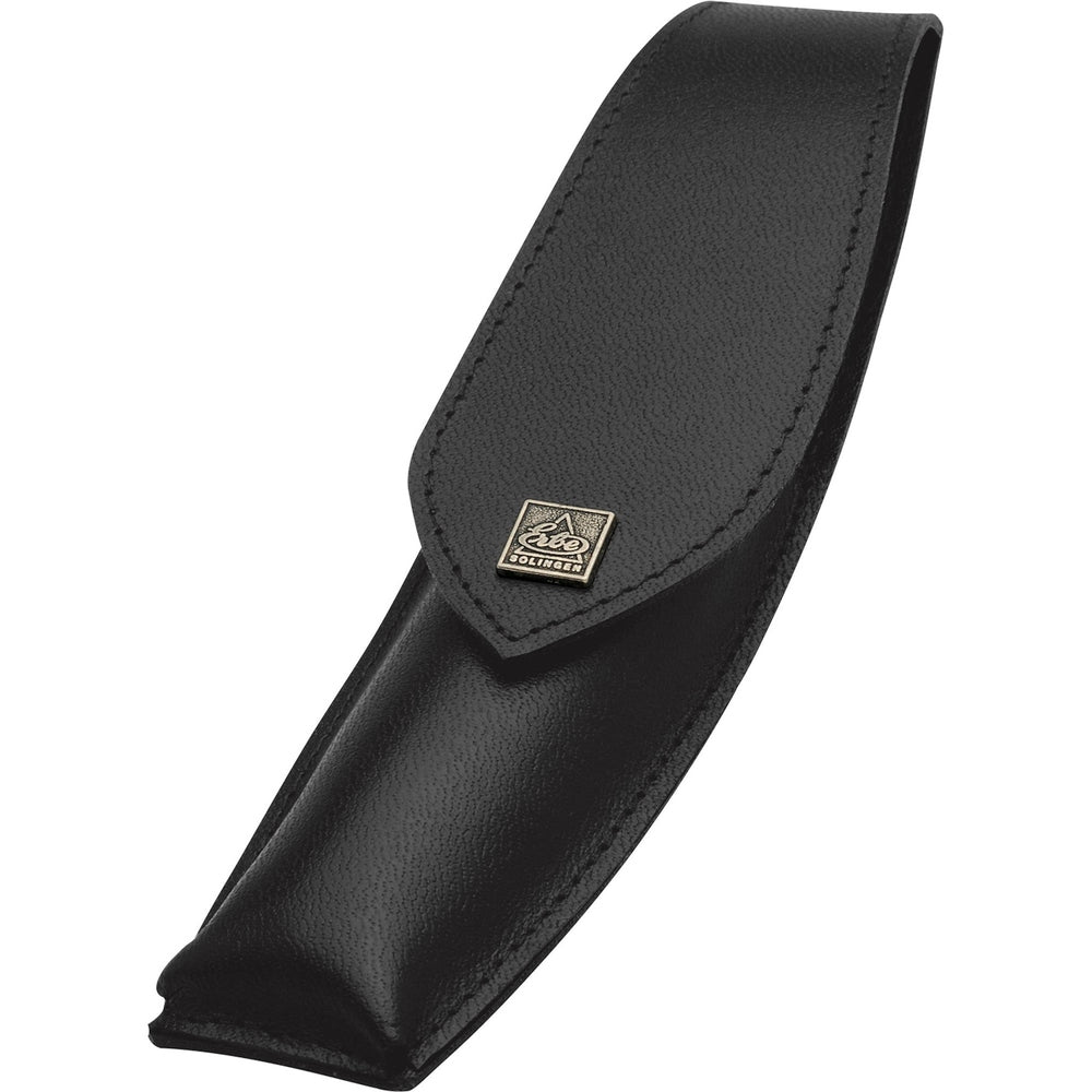 Erbe Lederetui Schwarz für Rasiermesser