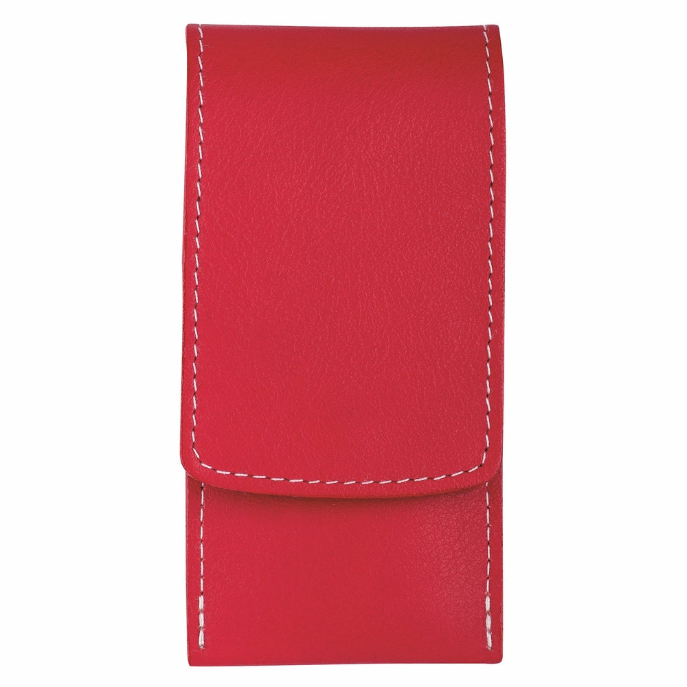 Erbe Manicure Taschenetui inox Rot Travel 3-teilig