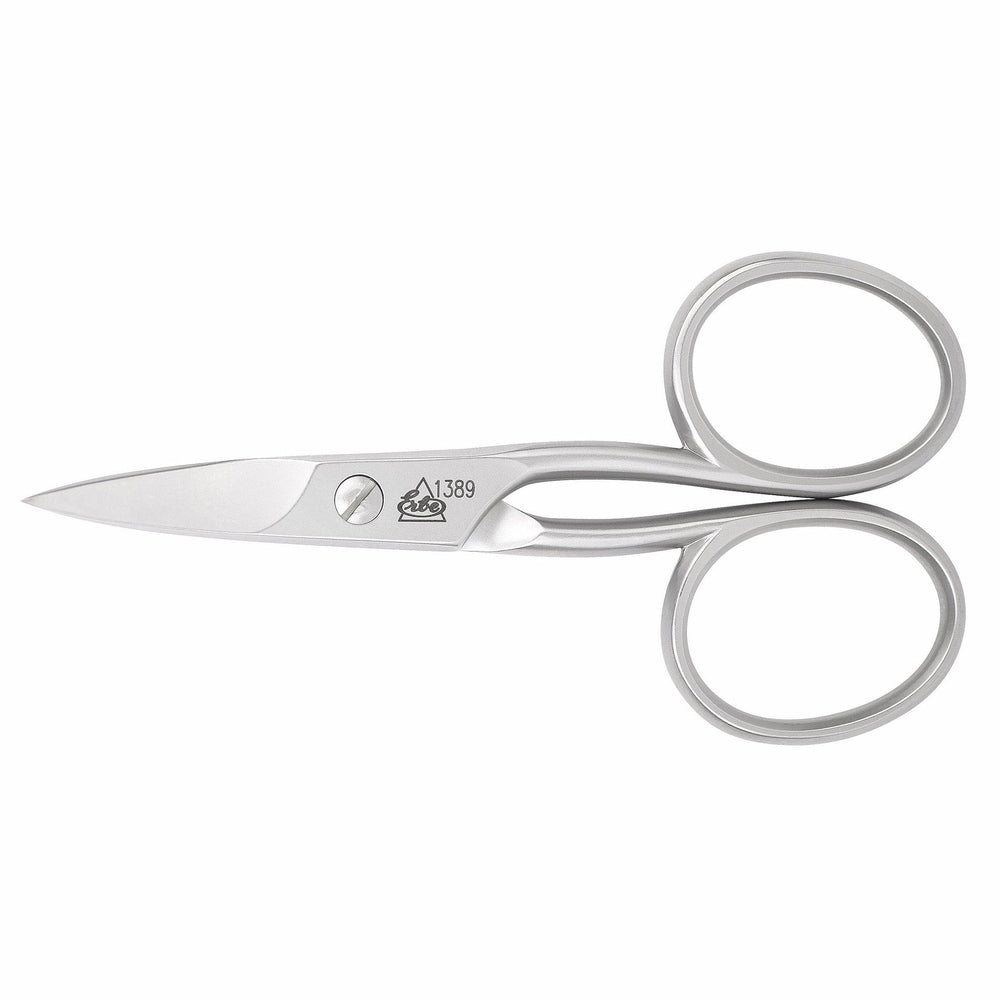 Erbe Nagelschere Premium 9 cm inox mit Mikrozahnung und rundem Halm