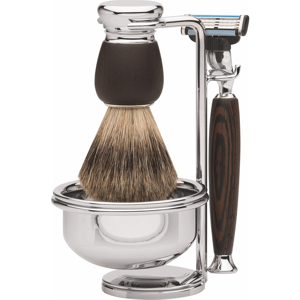Erbe Rasiergarnitur Gillette MACH3 4-TLG Dachshaar
