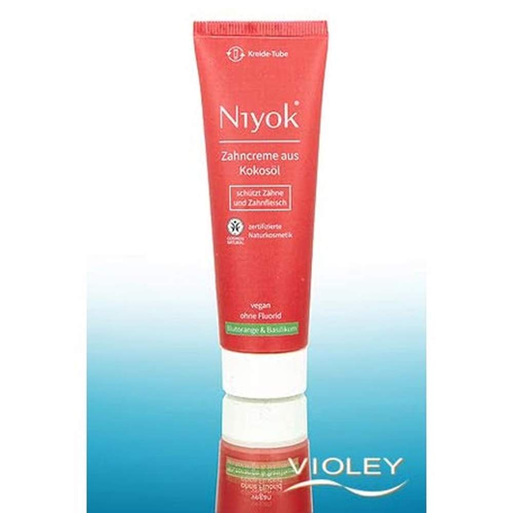 Niyok Zahncreme Blutorange & Basilikum