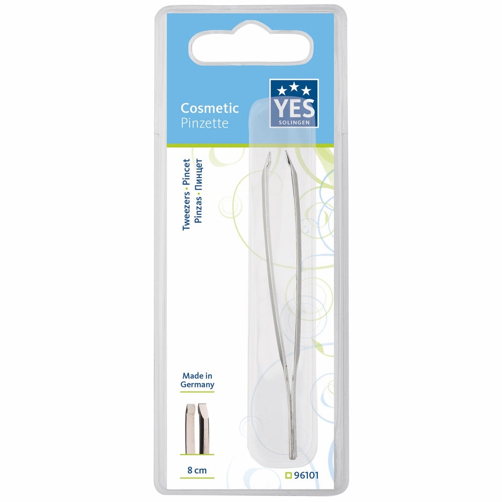 YES Solingen Pinzette Gerade 8 cm