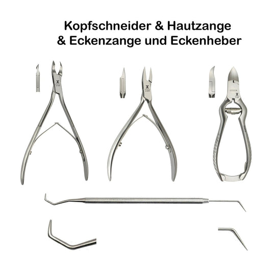 Podologie Starter Set Modell 2 für die professionelle Fußpflege