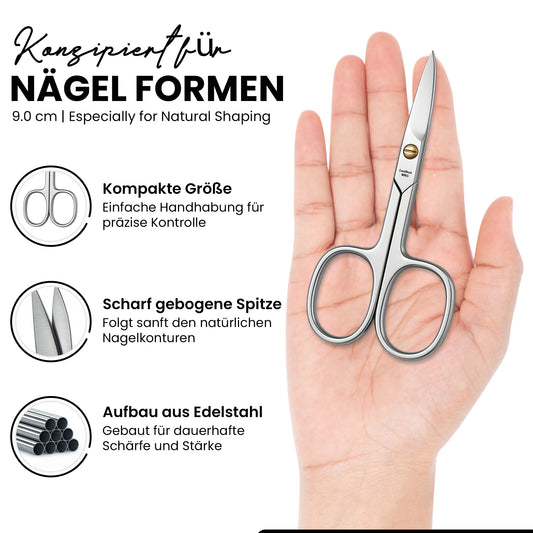 Nagelschere - gebogene Schneide