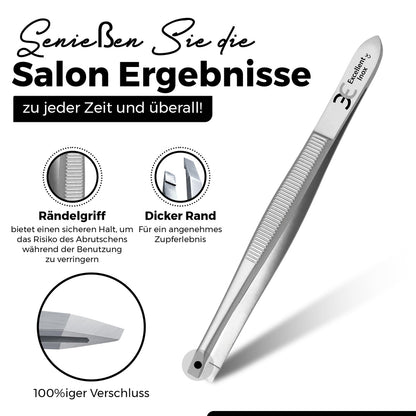 Cilienpinzette - gerade Spitzenform