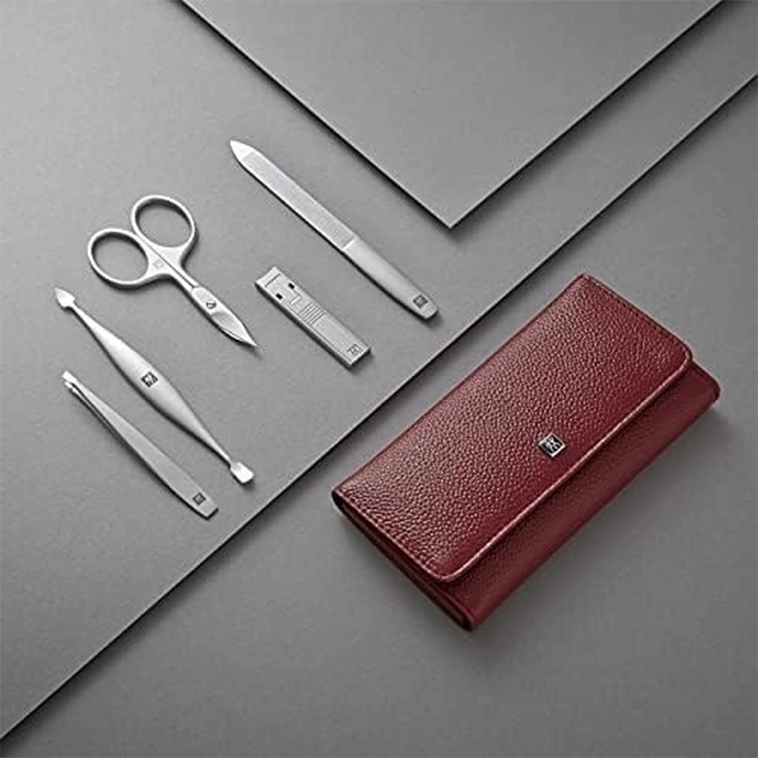 Zwilling Twinox Maniküre-Set im Lederetui