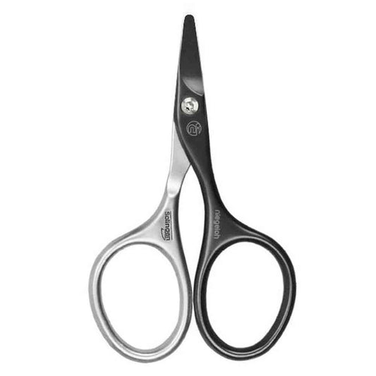 Babyschere Inox style Titanium, schwarz, selbstsch.