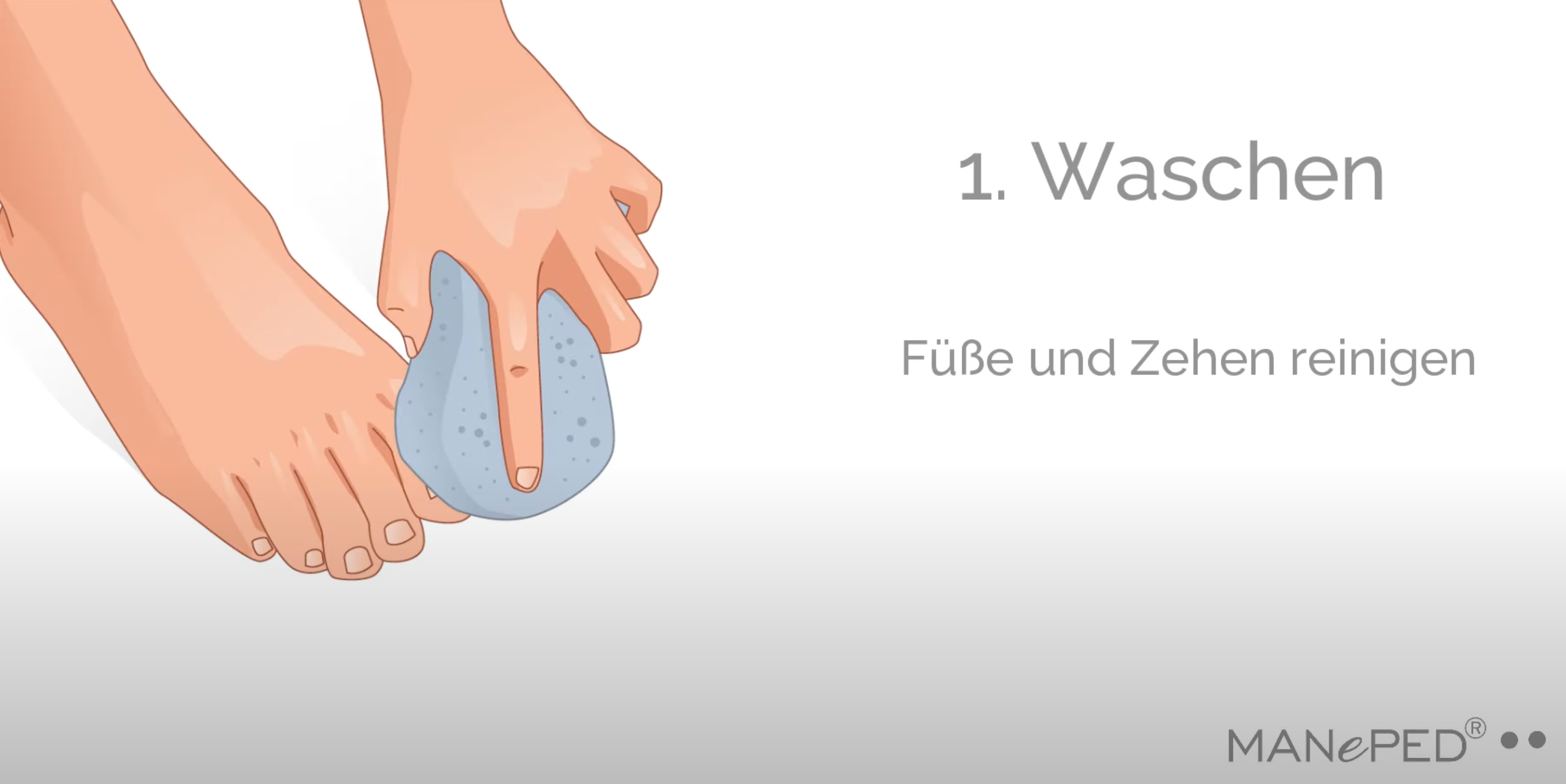 Video laden: Anleitung wie man richtig Zehennägel schneidet