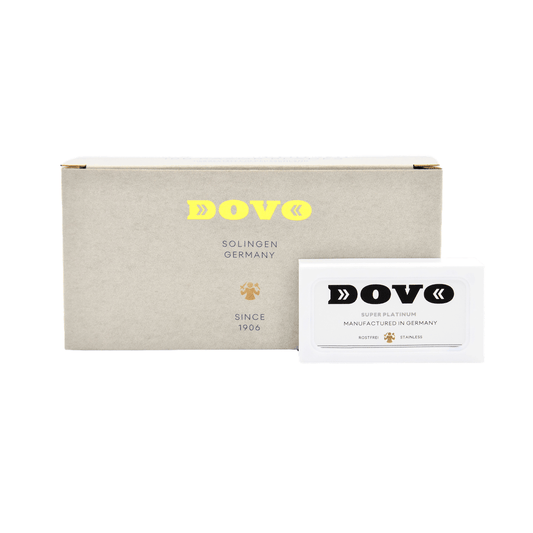 DOVO RASIERKLINGEN SUPER PLATINUM 10 - ZWEISCHNEIDIG