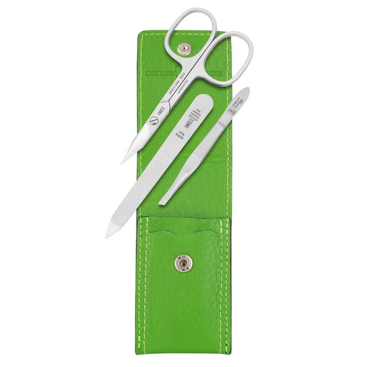 DREITURM 3-teiliges Maniküre-Etui – Kompakt, hochwertig, Made in Solingen - Modell Die Bunten
