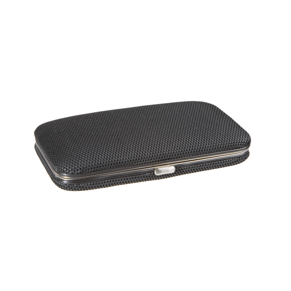 DREITURM Maniküre-Etuis – Maniküre Etui Made in Solingen - 5-teilig - Modell BLACK TEX