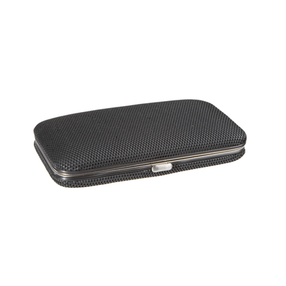 DREITURM Maniküre-Etuis – Maniküre Etui Made in Solingen - 5-teilig - Modell BLACK TEX
