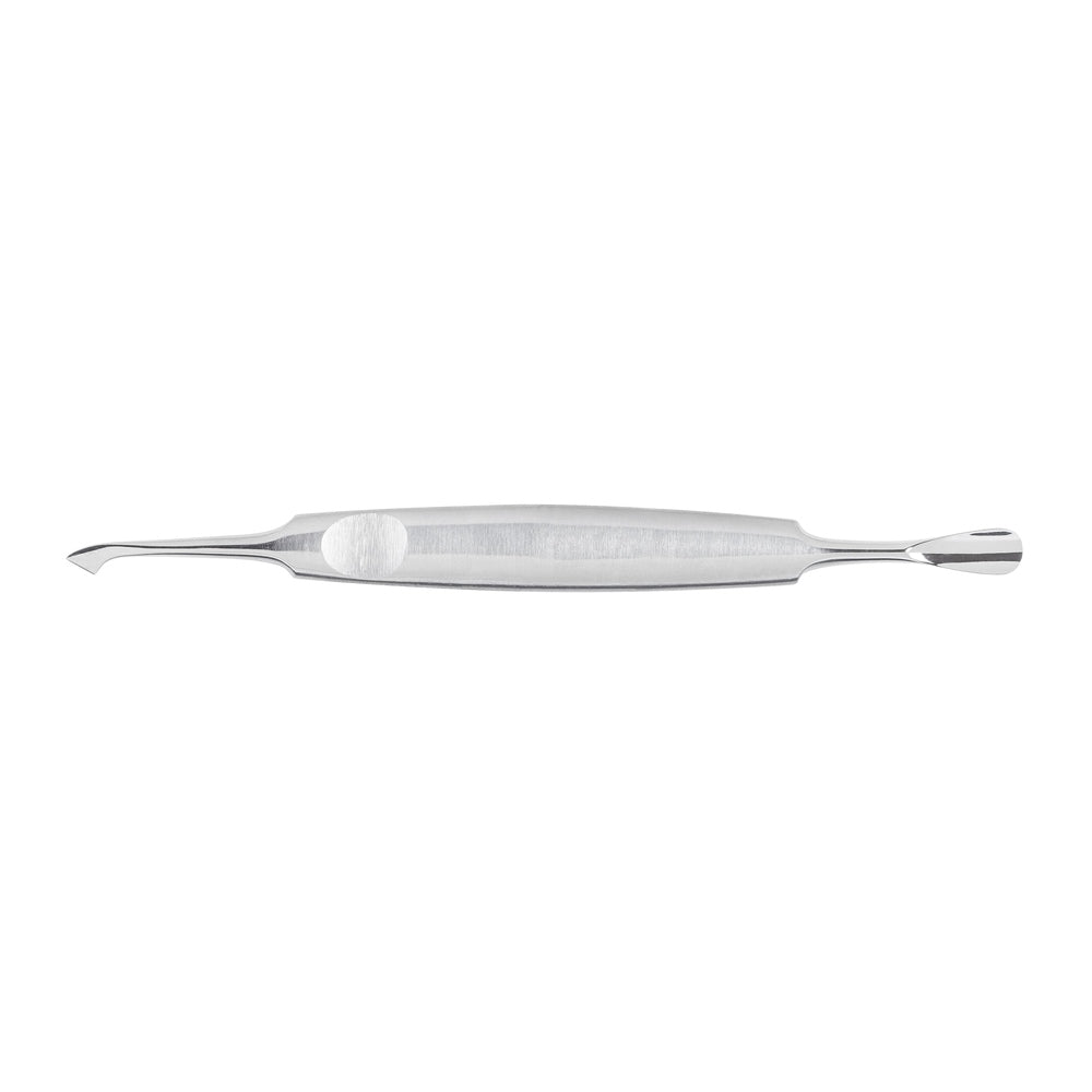 Dreiturm Doppelinstrument rostfrei flach – Drücker und Nagelmesser