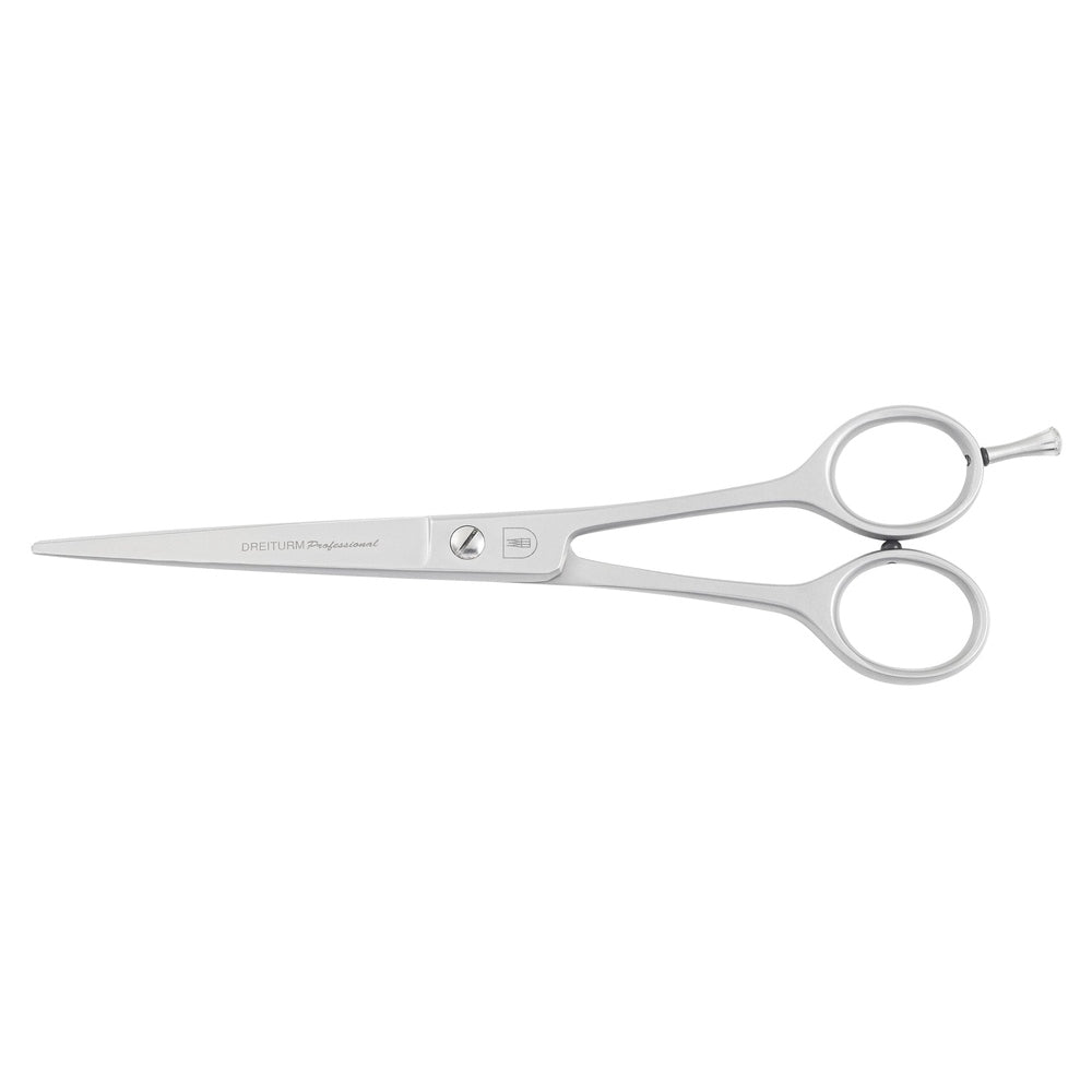 Dreiturm Haarschere Micro inox matt mit Haken 7 Zoll