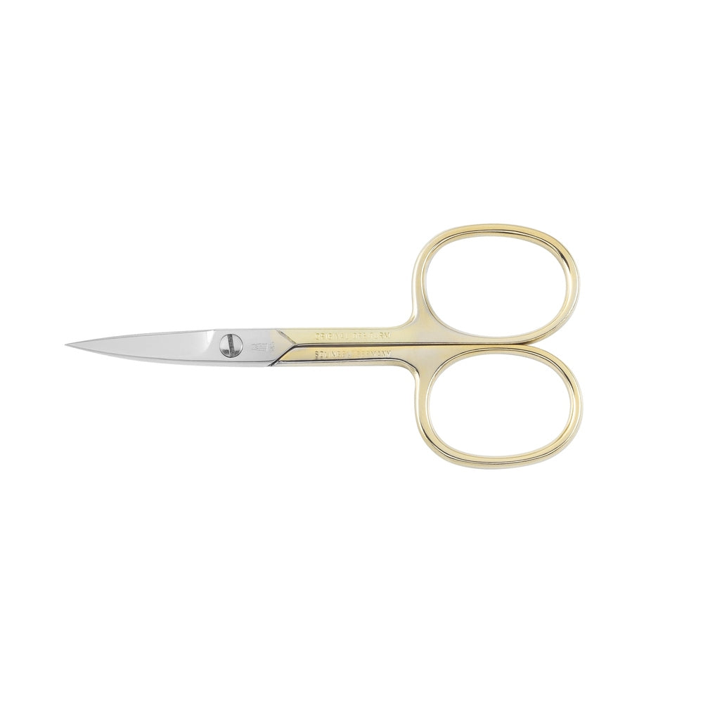 Dreiturm Nagelschere gold große Augen