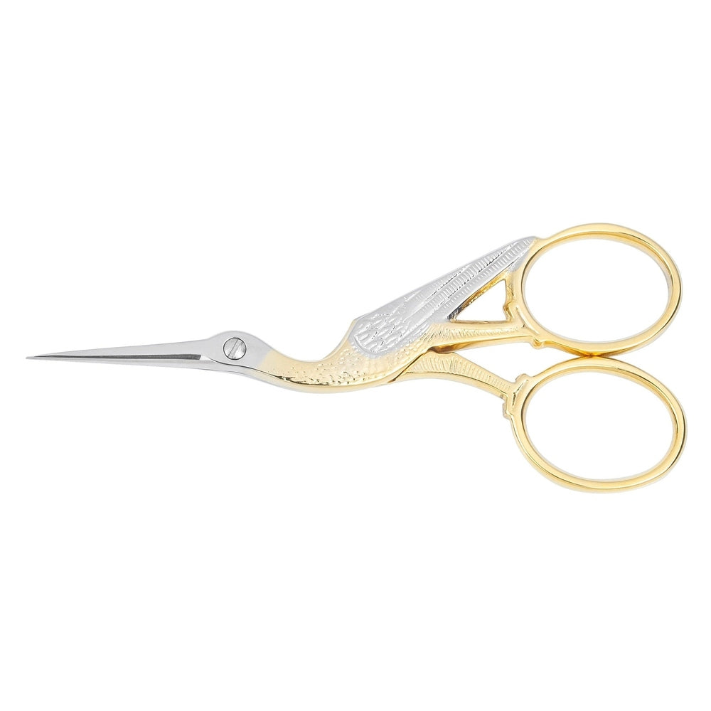 Dreiturm Storchenschere gold 3,5 Zoll