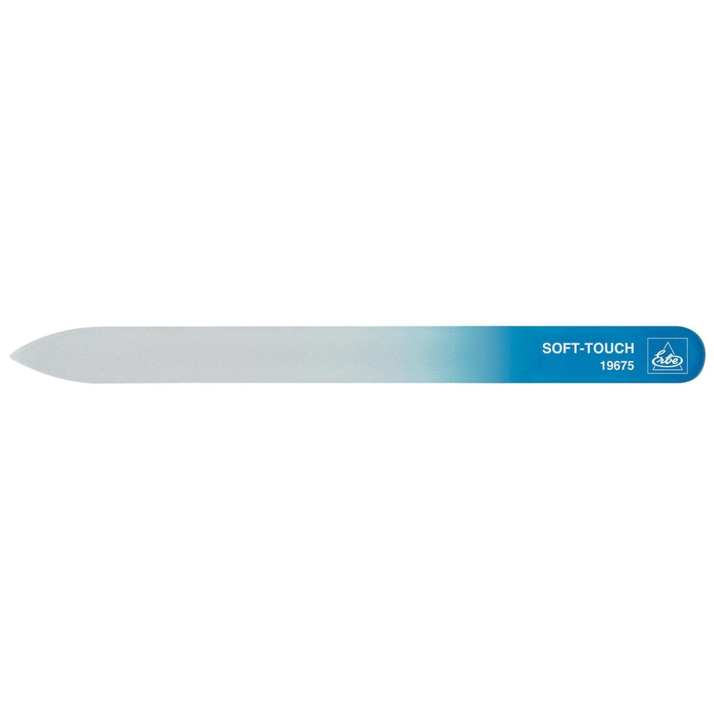 Erbe Glasfeile Soft-Touch Color Blau