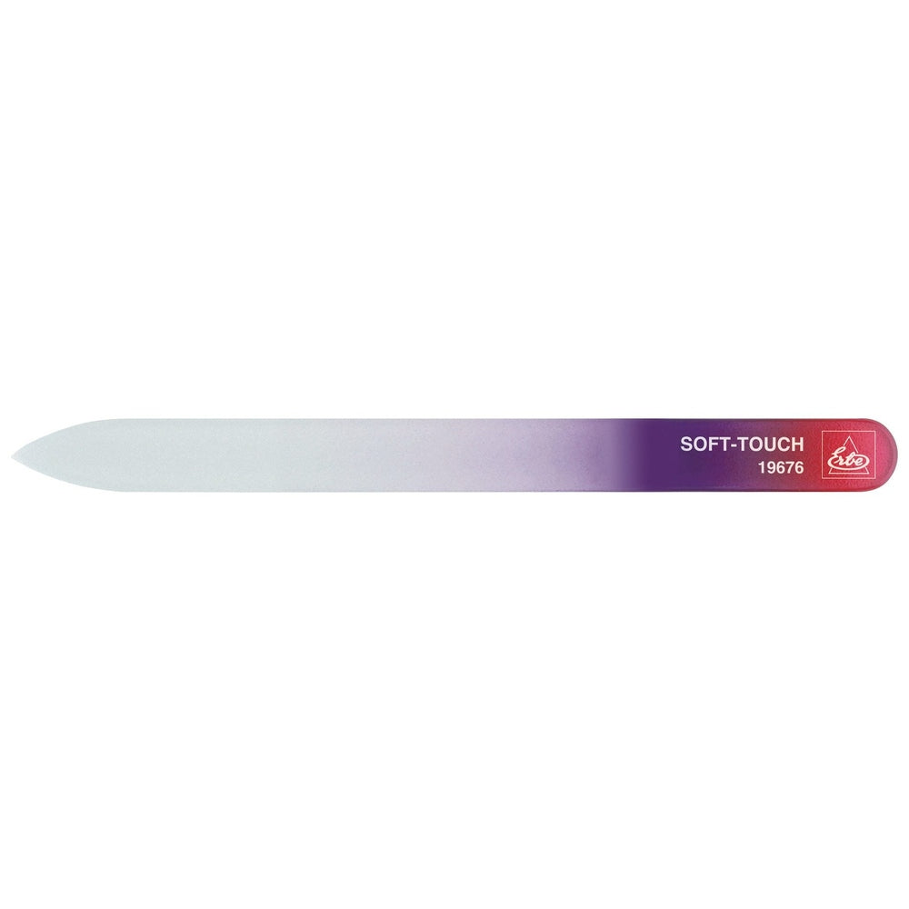 Erbe Glasfeile Soft-Touch Color Rot