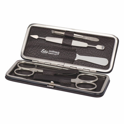 Erbe Manicure Buegeletui Braun 5-teilig