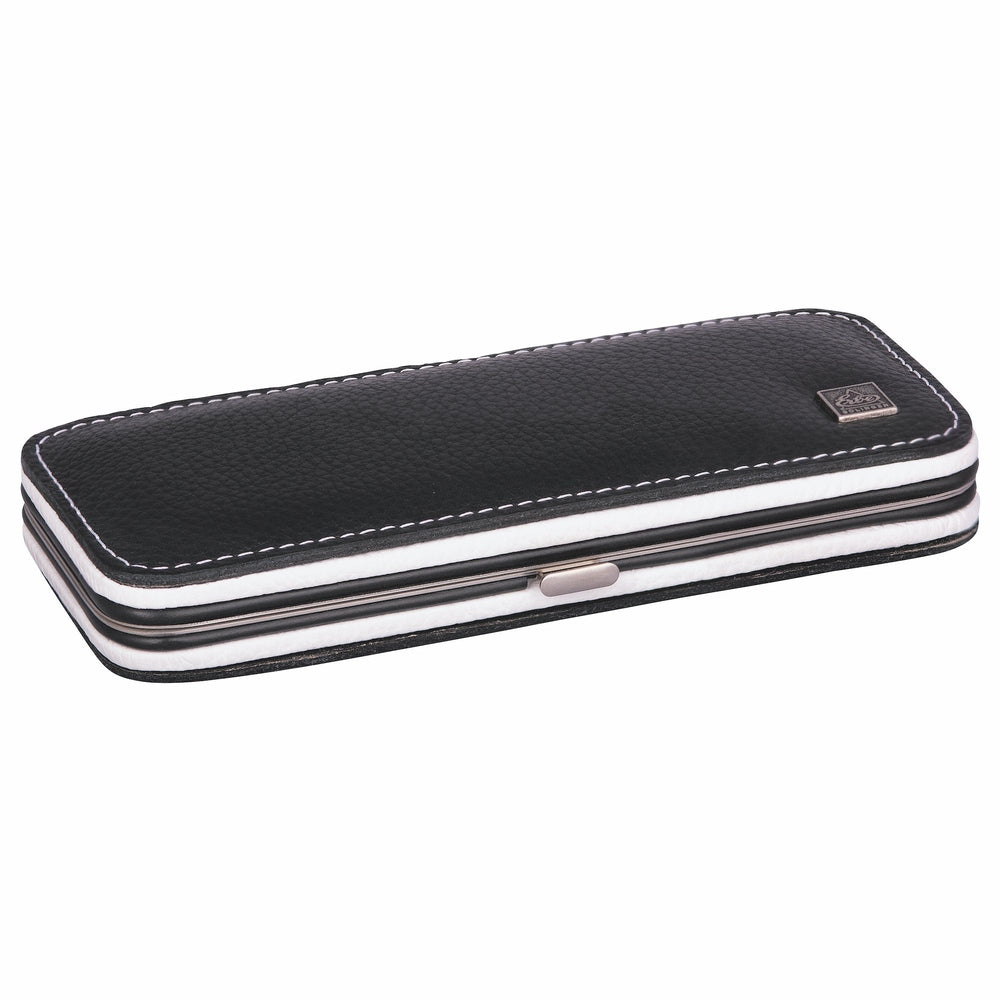 Erbe Manicure Buegeletui inox Schwarz Weiss Colorado