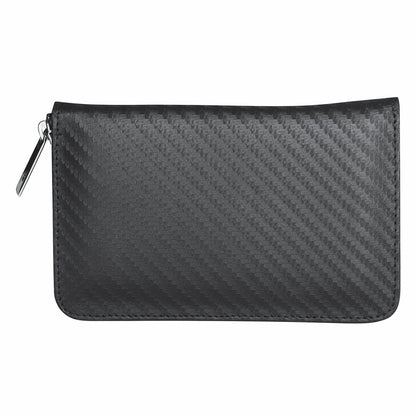 Erbe Manicure Etui Carbon 7-teilig inox