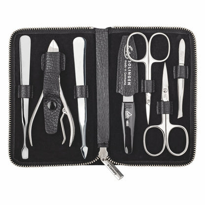 Erbe Manicure Etui Schwarz 7-teilig Travel