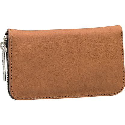 Erbe Manicure Reissverschlussetui Cognac inox 4-teilig