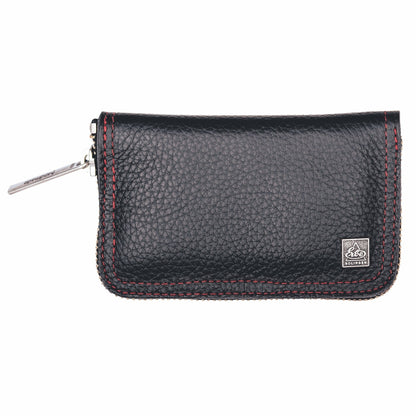 Erbe Manicure Reissverschlussetui inox Schwarz Rot Colorado 4-teilig