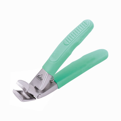Erbe Nagelknipser Soft Grip Gruen inox