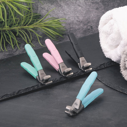 Erbe Nagelknipser Soft Grip Gruen inox