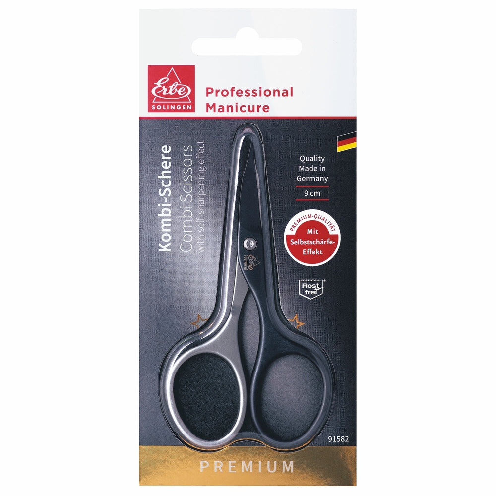 Erbe Nagelschere Selbstschaerfend Anthrazit Silber
