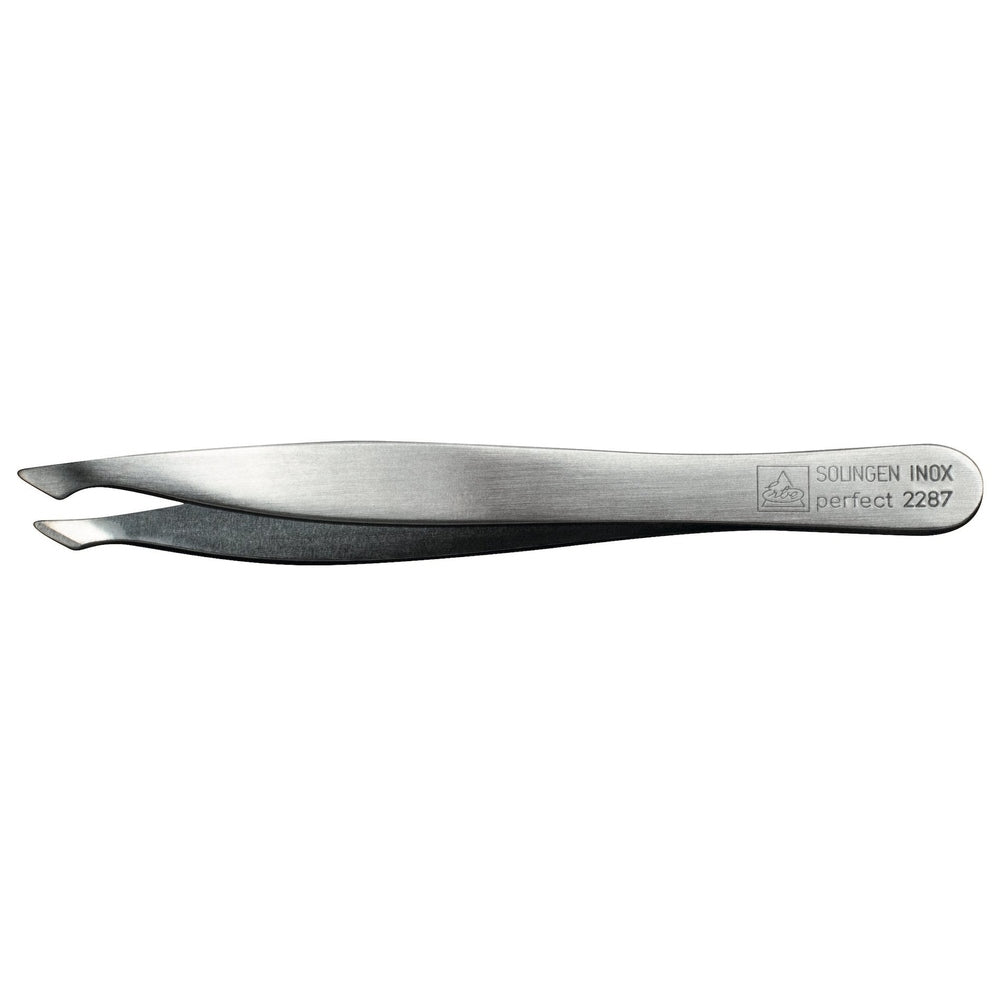 Erbe Pinzette Special inox schräg silberfarben