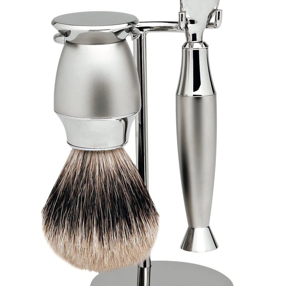 Erbe Rasiergarnitur Gillette MACH3 Silber-matt