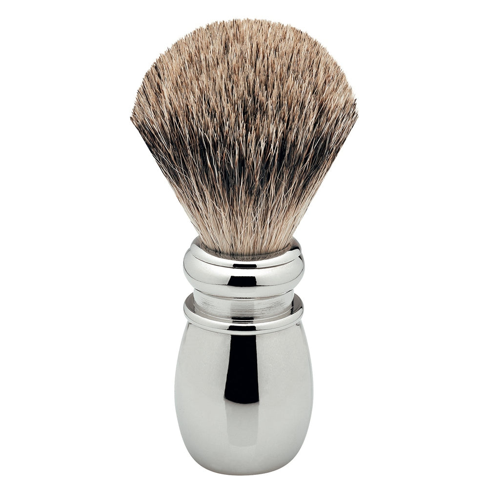Erbe Rasierpinsel Dachshaar Metallgriff