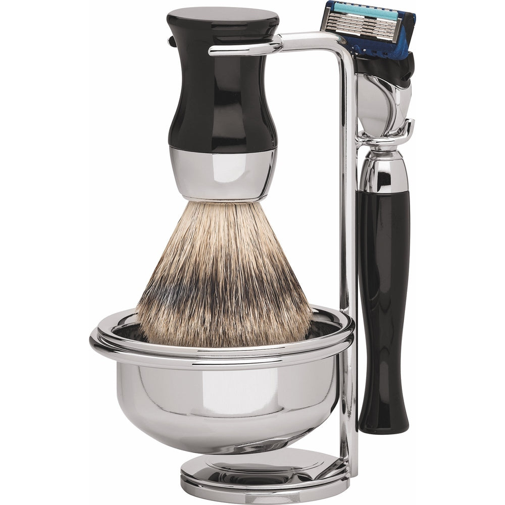 Erbe Vienna Rasierset Gillette Fusion Schwarz 4-teilig