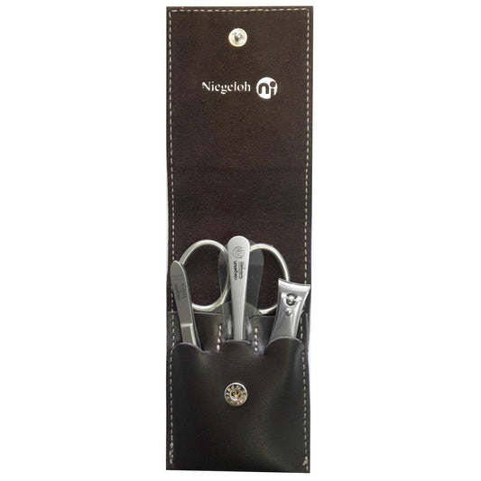 Etui Modell Glamorous Duo, chocolat - Made in Solingen