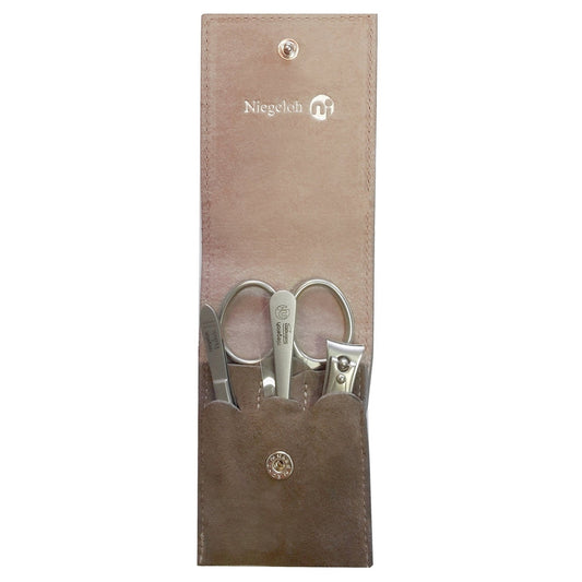 Etui Modell Glamorous Duo, nougat - Made in Solingen