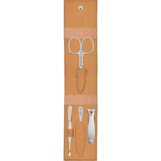 Etui Modell Havanna S Caramel 4-tlg - Made in Solingen