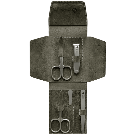 Etui Modell Texas M Grau - Made in Solingen