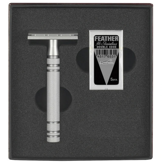 FEATHER Rasierhobel AS-D2, Edelstahl