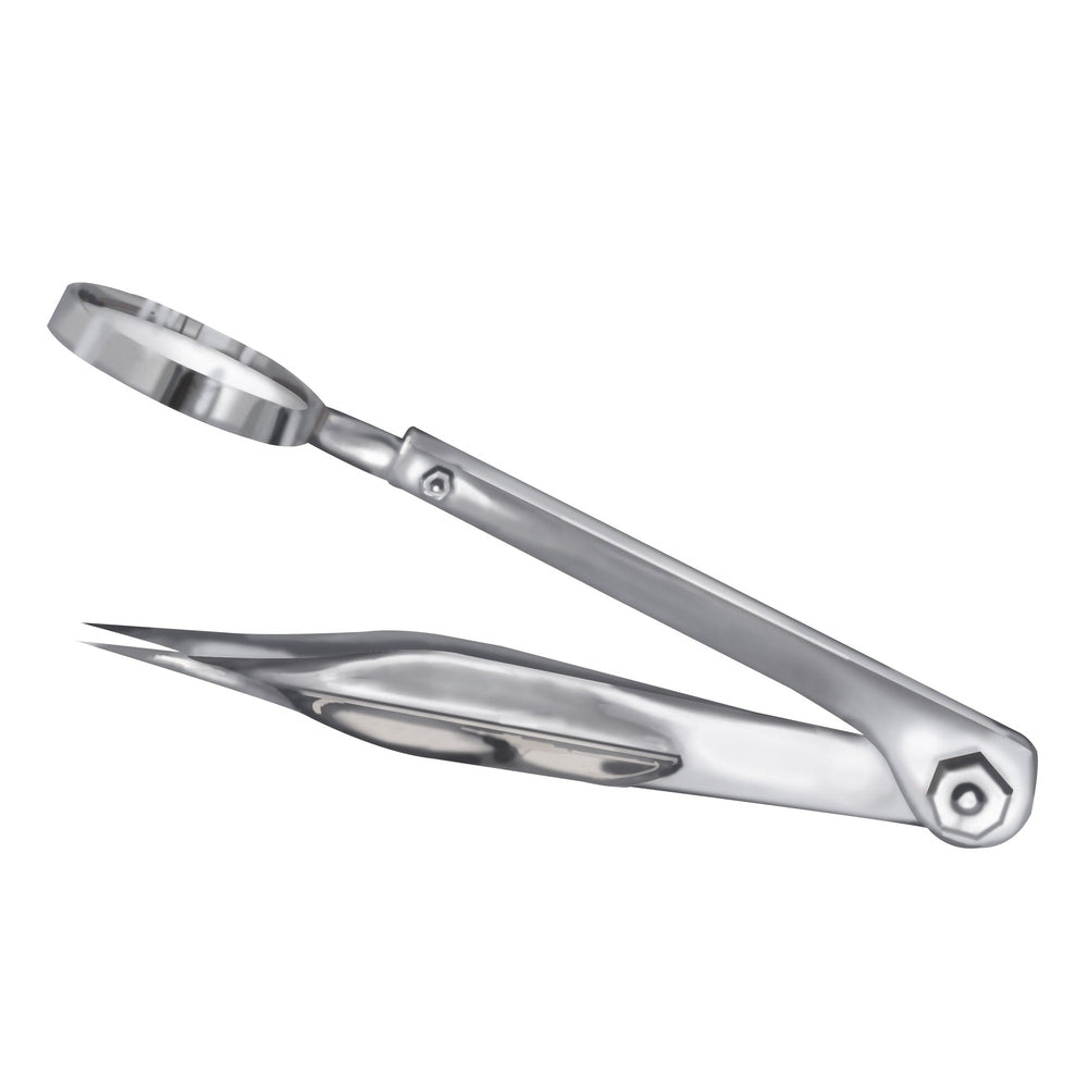 Lupenpinzette 11 cm, spitz