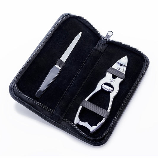 MANePED® Nagelzange doppelt übersetzt im SET 3-teilig