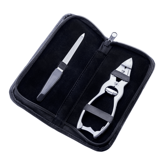 MANePED® Nagelzange doppelt übersetzt im SET 3-teilig