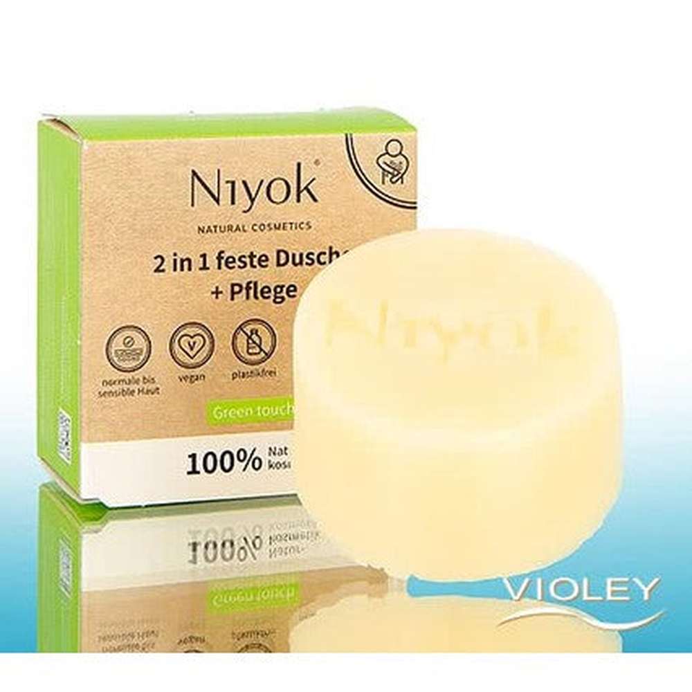 Niyok Feste Dusche Green Touch 2 in 1