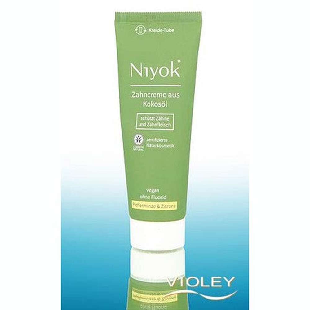 Niyok Zahncreme Pfefferminze & Zitrone