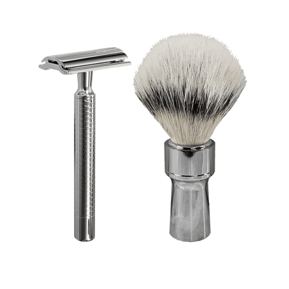 PRIMO II RASIERHOBEL & PINSEL SET