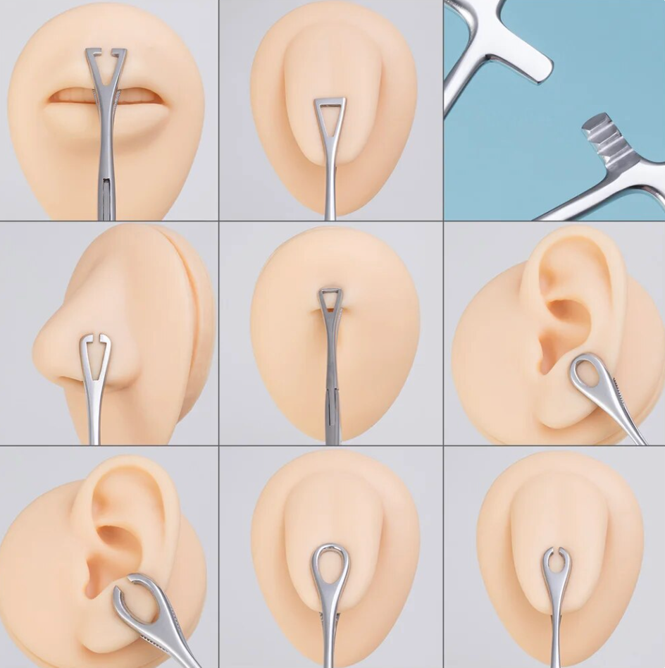 Piercing Klemmen Set