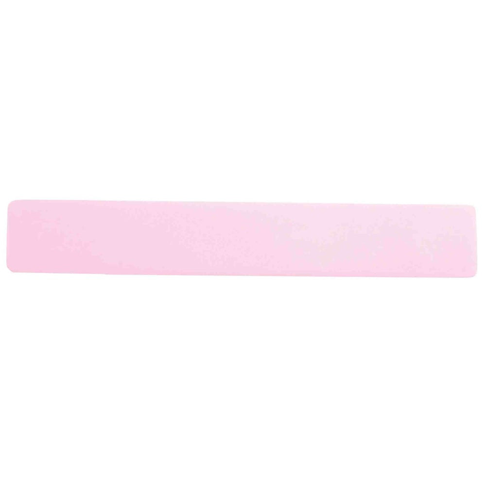 Polierfeile, rechteckig, rosa/weiß