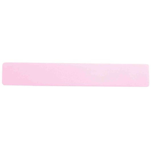 Polierfeile, rechteckig, rosa/weiß