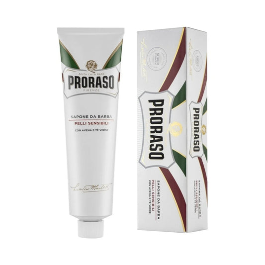 Proraso - Rasiercreme sensitive - mit Grünem Tee und Hafer - WHITE